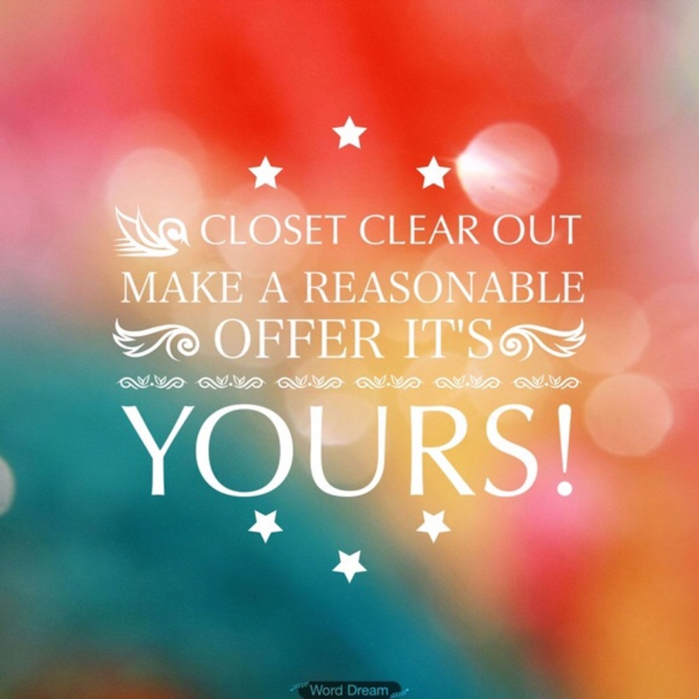 ✨CLOSET CLEAR OUT✨